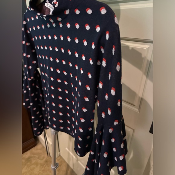 EUC BCBG long sleeve. Navy size Small - Picture 4 of 5